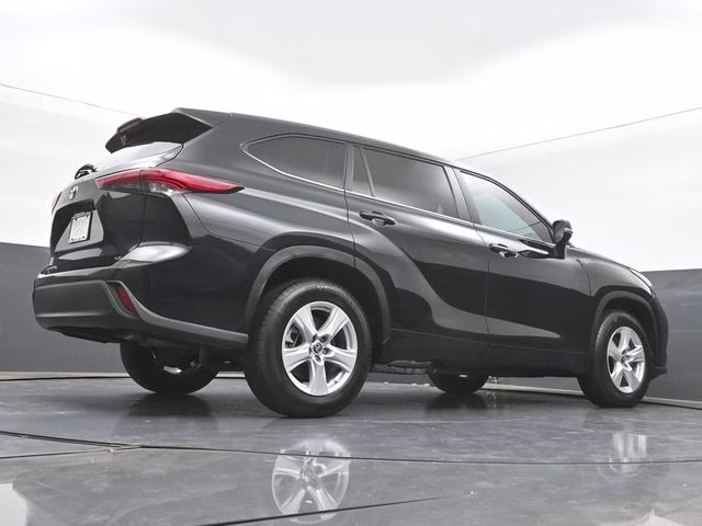 2023 Midnight Black Metallic Toyota Highlander LE FWD SUV