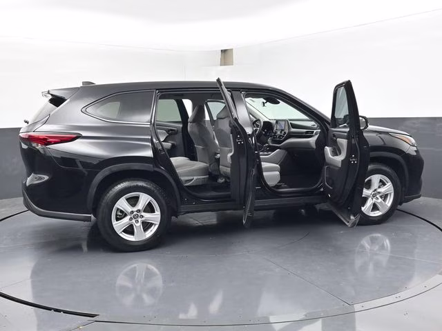 2023 Midnight Black Metallic Toyota Highlander LE FWD SUV
