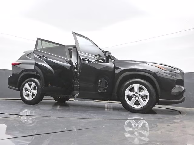 2023 Midnight Black Metallic Toyota Highlander LE FWD SUV