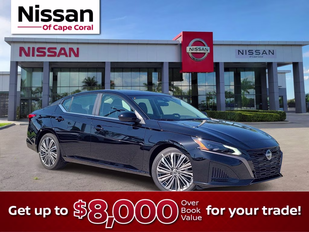 2026 Super Black Clearcoat Nissan Altima 2.5 SV FWD Sedan