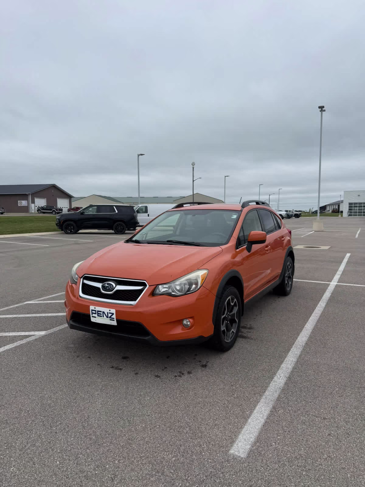 2013 Tangerine Orange Pearl Subaru XV Crosstrek Limited AWD Crossover