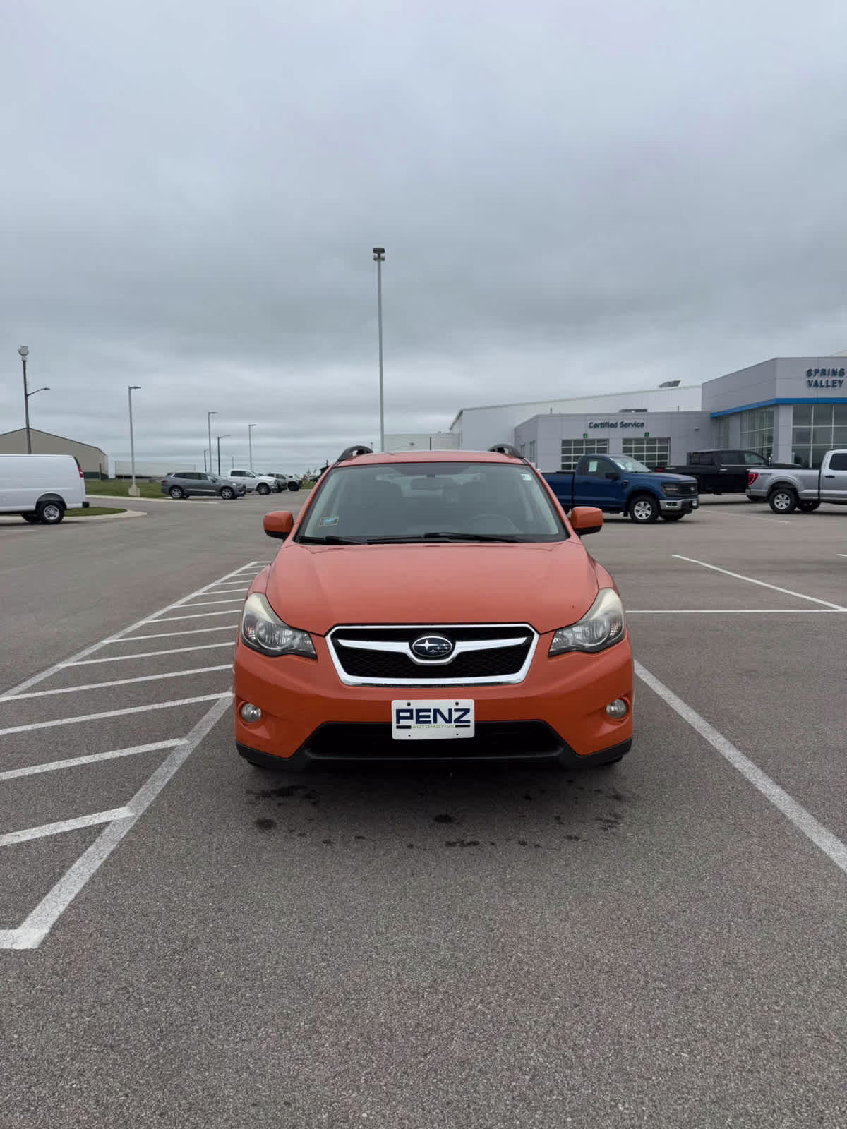 2013 Tangerine Orange Pearl Subaru XV Crosstrek Limited AWD Crossover