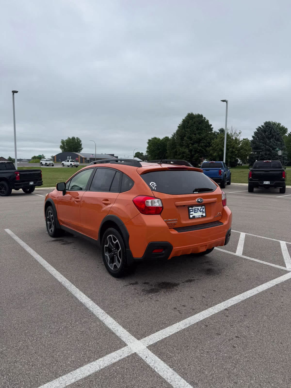 2013 Tangerine Orange Pearl Subaru XV Crosstrek Limited AWD Crossover