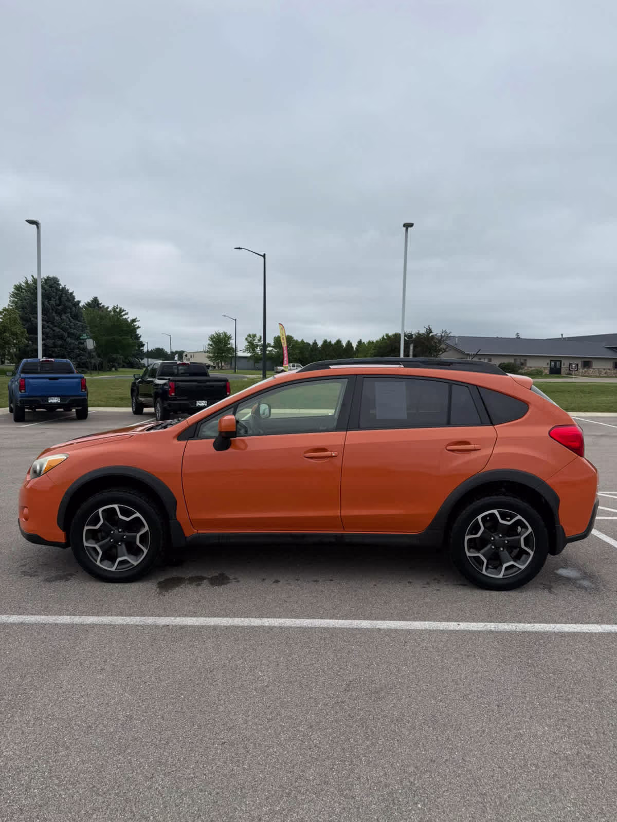 2013 Tangerine Orange Pearl Subaru XV Crosstrek Limited AWD Crossover