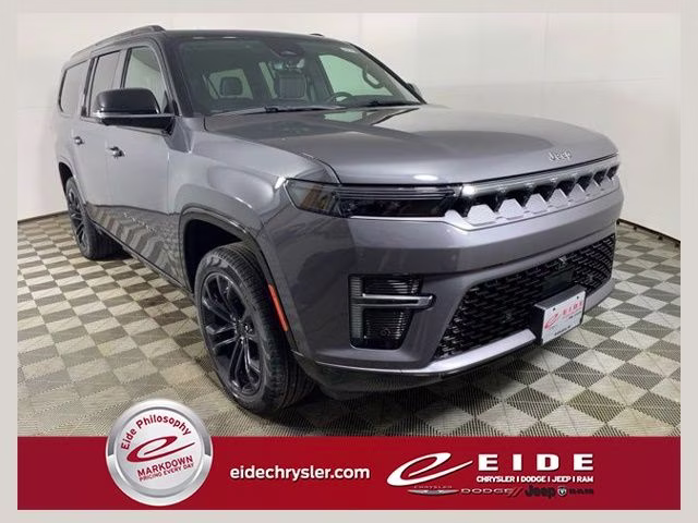 2026 Baltic Gray Metallic Clearcoat Jeep Grand Wagoneer L Summit Reserve 4X4 SUV