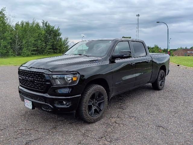 2024 Diamond Black Ram 1500 Big Horn Night Edition 4X4 Truck