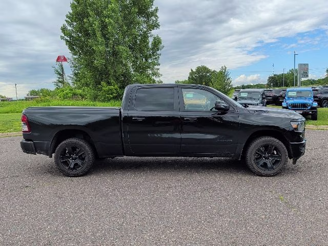 2024 Diamond Black Ram 1500 Big Horn Night Edition 4X4 Truck