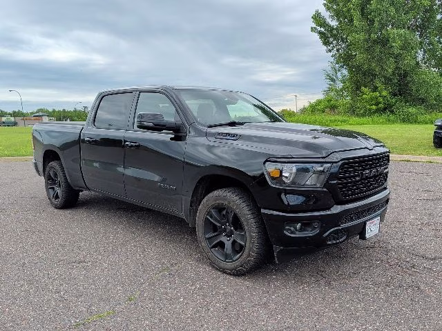 2024 Diamond Black Ram 1500 Big Horn Night Edition 4X4 Truck