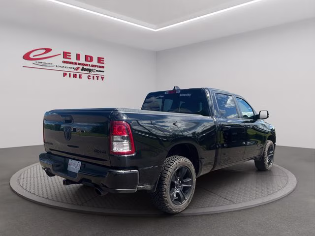 2024 Diamond Black Crystal Pearlcoat Ram 1500 Big Horn Night Edition 4X4 Truck