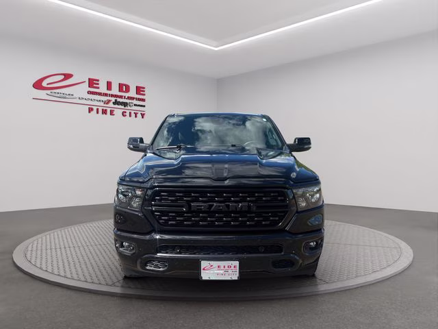 2024 Diamond Black Crystal Pearlcoat Ram 1500 Big Horn Night Edition 4X4 Truck