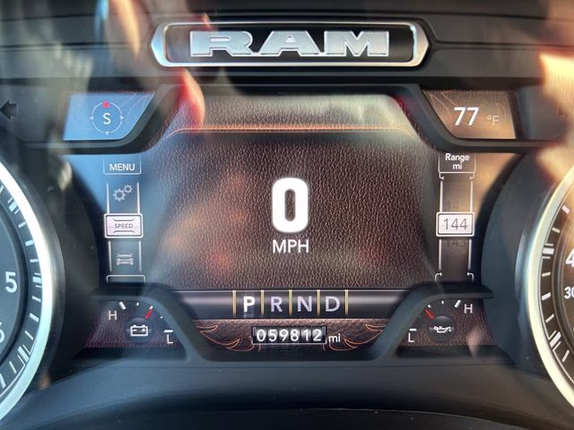 2024 Diamond Black Crystal Pearlcoat Ram 1500 Big Horn Night Edition 4X4 Truck