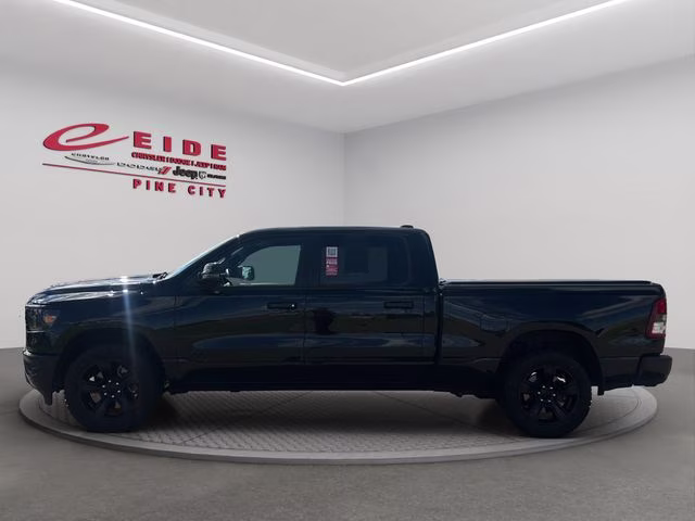 2024 Diamond Black Crystal Pearlcoat Ram 1500 Big Horn Night Edition 4X4 Truck