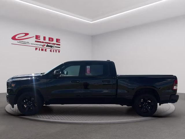2024 Diamond Black Crystal Pearlcoat Ram 1500 Big Horn Night Edition 4X4 Truck