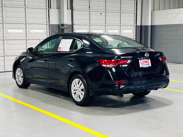 2024 Super Black Nissan Sentra S FWD Sedan