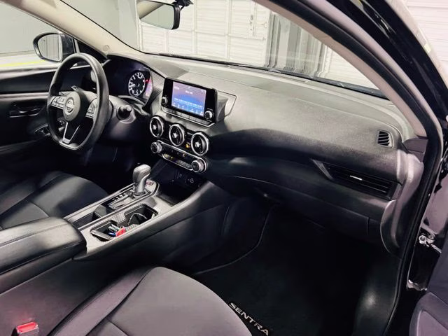 2024 Super Black Nissan Sentra S FWD Sedan