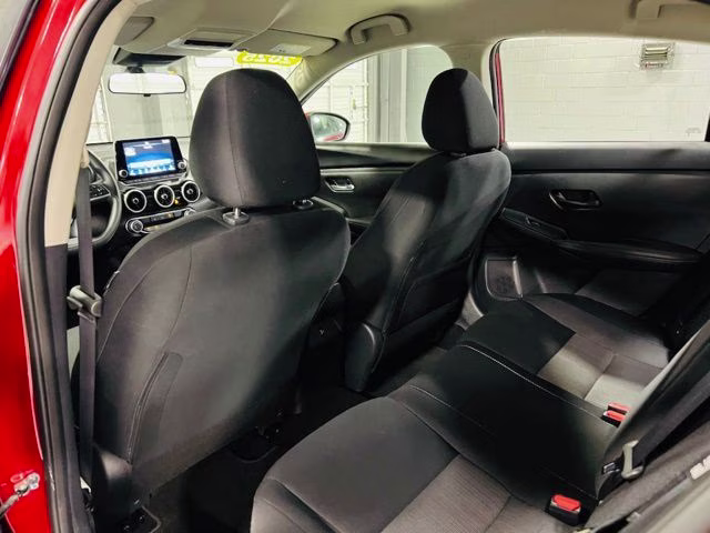 2025 Scarlet Ember Tintcoat Nissan Sentra SV FWD Sedan