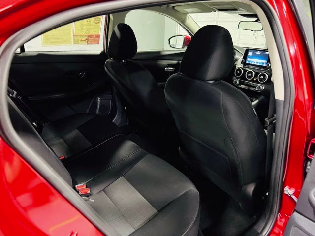 2025 Scarlet Ember Tintcoat Nissan Sentra SV FWD Sedan