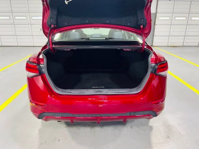 2025 Scarlet Ember Tintcoat Nissan Sentra SV FWD Sedan
