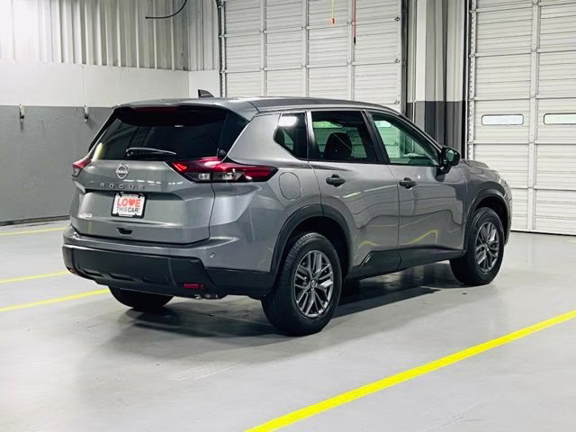 2024 Gun Metallic Nissan Rogue S FWD SUV