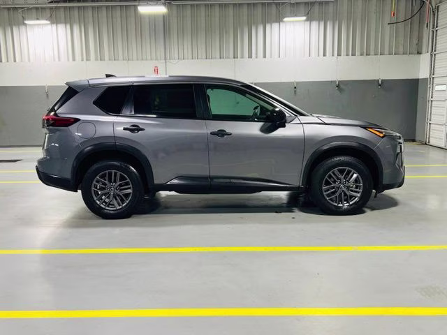 2024 Gun Metallic Nissan Rogue S FWD SUV