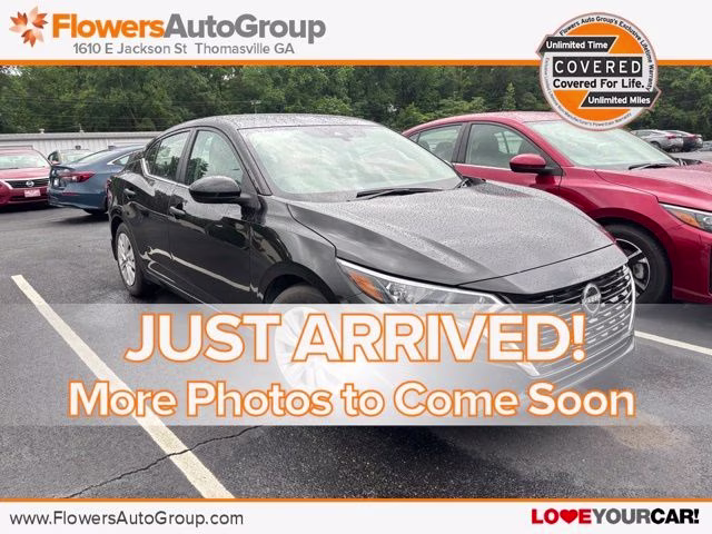 2024 Super Black Nissan Sentra S FWD Sedan