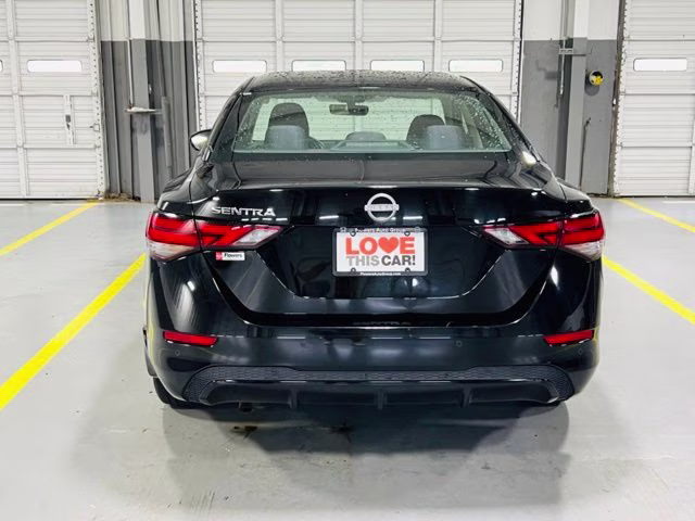 2024 Super Black Nissan Sentra S FWD Sedan