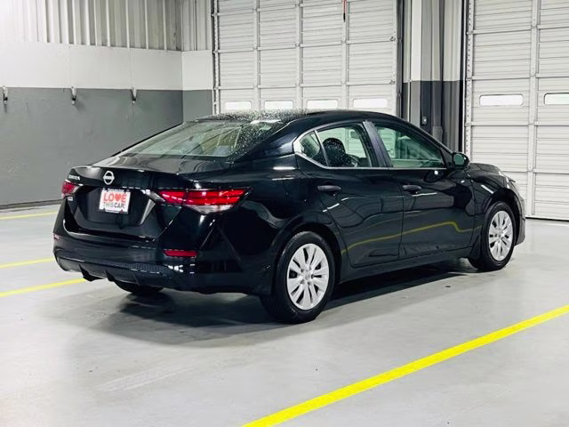 2024 Super Black Nissan Sentra S FWD Sedan