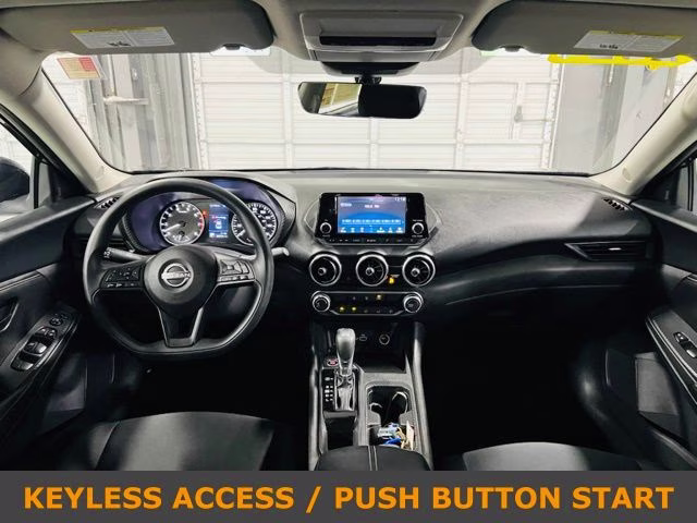 2024 Super Black Nissan Sentra S FWD Sedan