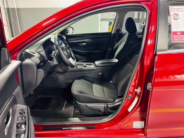 2025 Scarlet Ember Tintcoat Nissan Sentra SV FWD Sedan