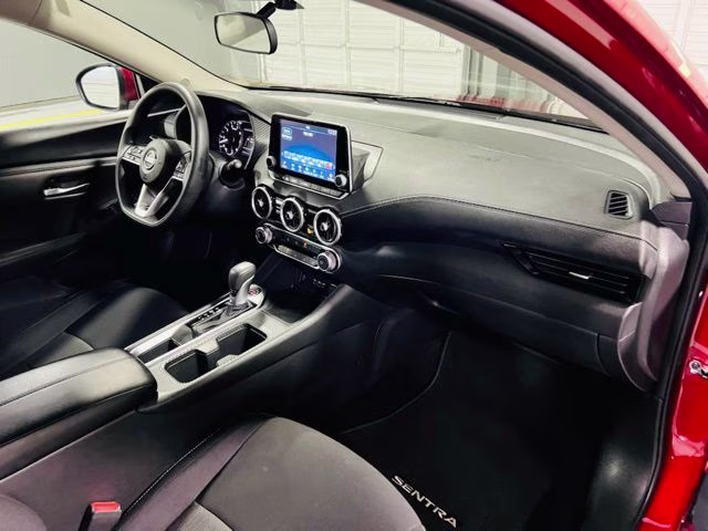 2025 Scarlet Ember Tintcoat Nissan Sentra SV FWD Sedan