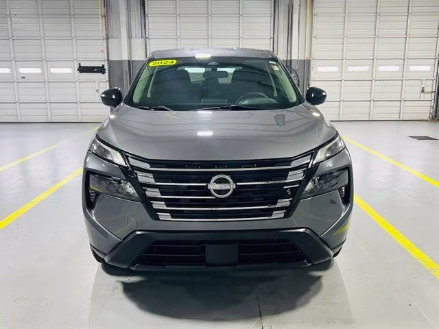 2024 Gun Metallic Nissan Rogue S FWD SUV