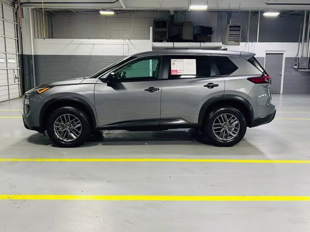 2024 Gun Metallic Nissan Rogue S FWD SUV
