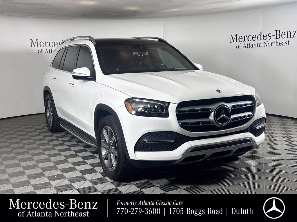 2020 White Mercedes-Benz GLS GLS 450 AWD SUV