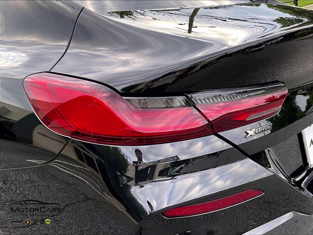 2020 Black Sapphire Metallic BMW 8 Series M850i xDrive Gran Coupe Carbon Fiber Trim AWD Sedan