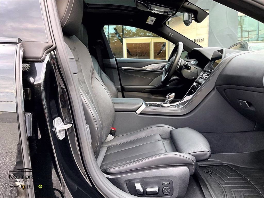 2020 Black Sapphire Metallic BMW 8 Series M850i xDrive Gran Coupe Carbon Fiber Trim AWD Sedan