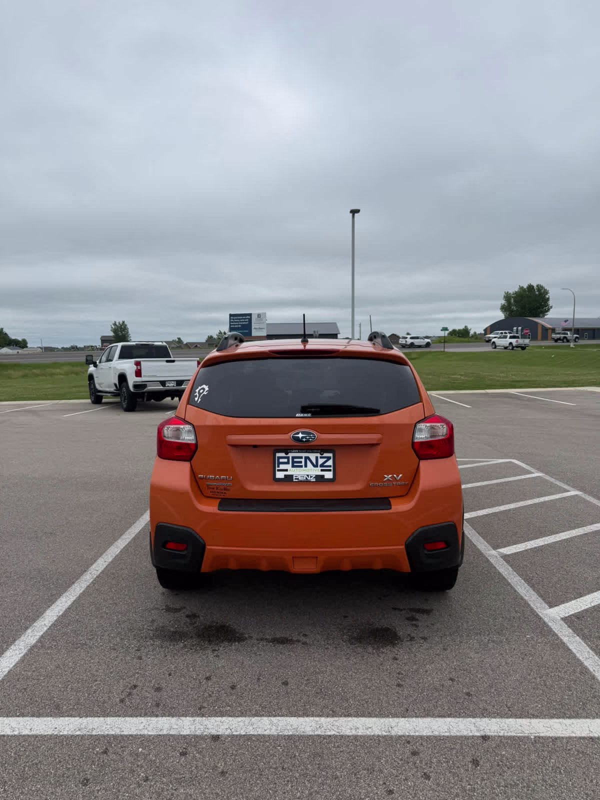 2013 Tangerine Orange Pearl Subaru XV Crosstrek Limited AWD Crossover