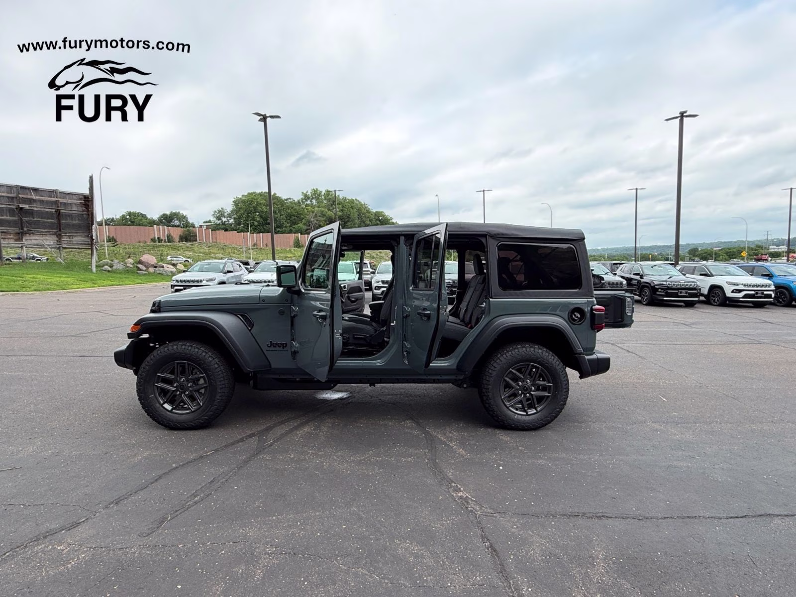 2026 Anvil Clear Coat Jeep Wrangler Sport S 4X4 SUV