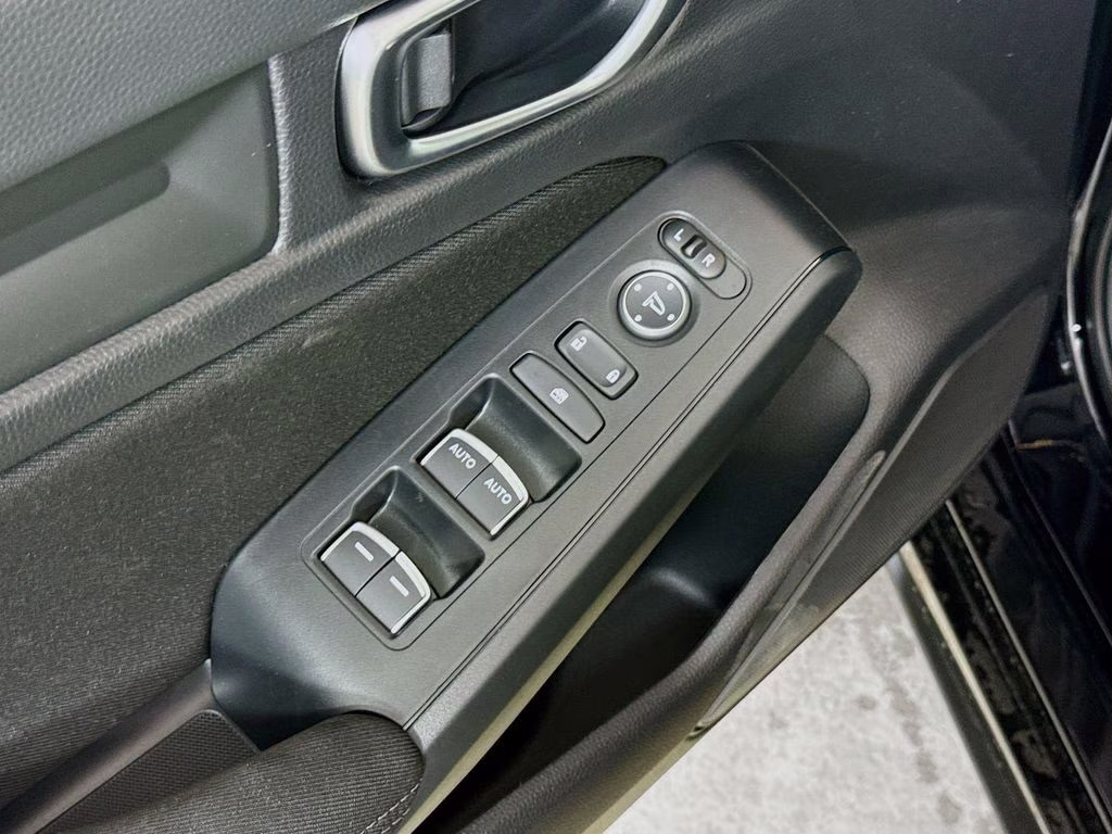 2026 Crystal Black Pearl Honda Civic Sport FWD Hatchback
