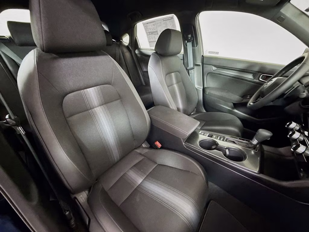 2026 Crystal Black Pearl Honda Civic Sport FWD Hatchback