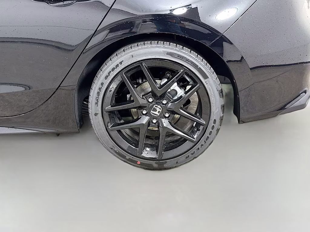 2026 Crystal Black Pearl Honda Civic Sport FWD Hatchback
