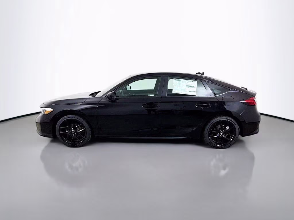 2026 Crystal Black Pearl Honda Civic Sport FWD Hatchback