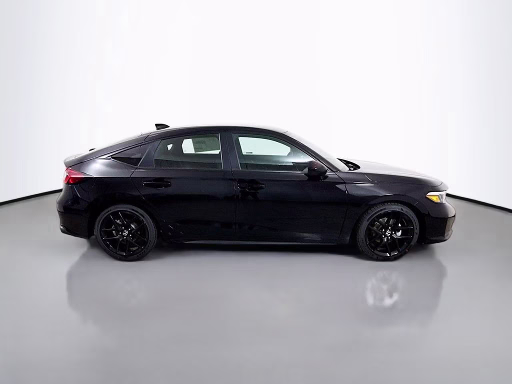 2026 Crystal Black Pearl Honda Civic Sport FWD Hatchback