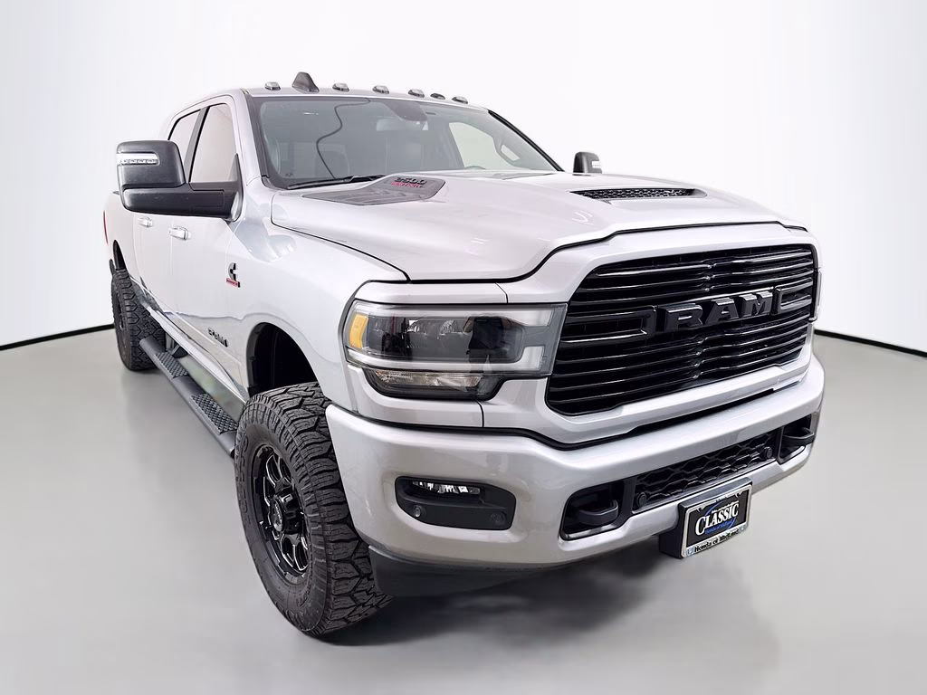 2023 Billet Silver Metallic Clearcoat Ram 2500 Laramie 4X4 Truck