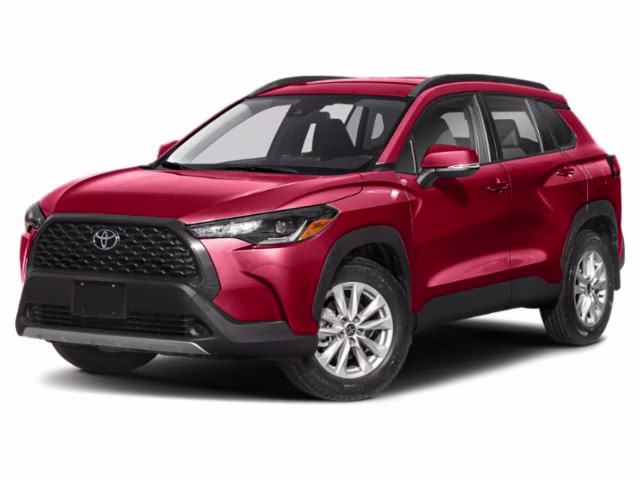 2023 Barcelona Red Metallic Toyota Corolla Cross LE FWD SUV