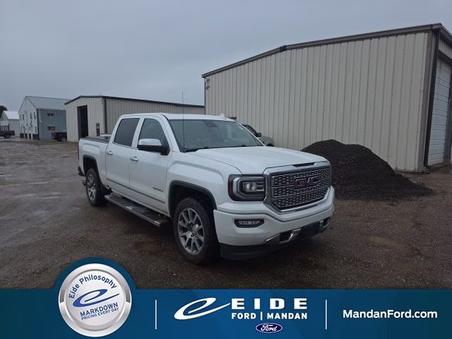 2016 White Frost Tricoat GMC Sierra 1500 Denali 4X4 Truck