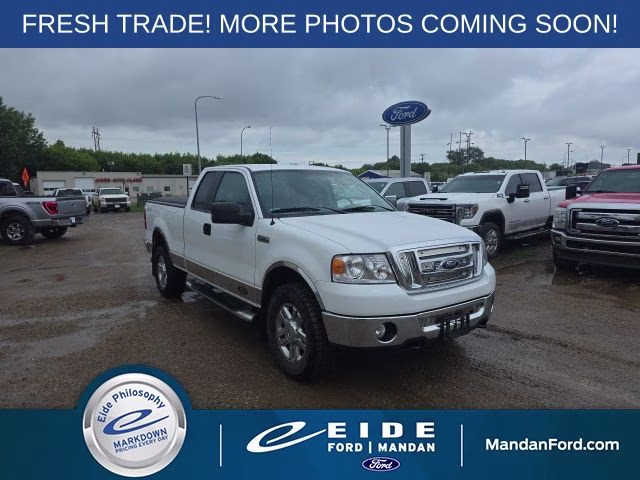 2008 White Ford F-150 XLT 4X4 Truck