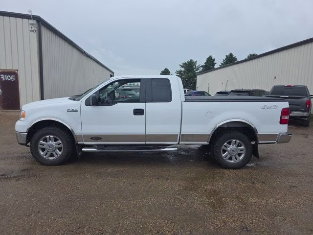 2008 White Ford F-150 XLT 4X4 Truck
