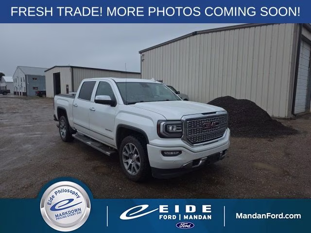 2016 White Frost Tricoat GMC Sierra 1500 Denali 4X4 Truck
