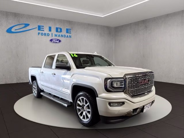 2016 White Frost Tricoat GMC Sierra 1500 Denali 4X4 Truck