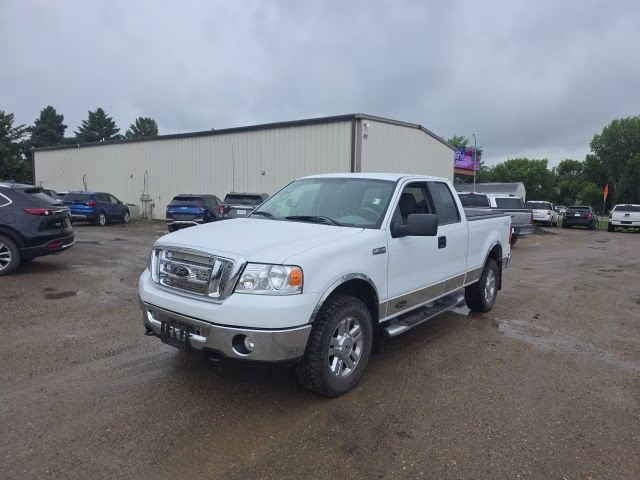 2008 White Ford F-150 XLT 4X4 Truck